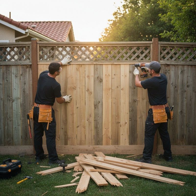 Local Fence Railing Repair pros at work